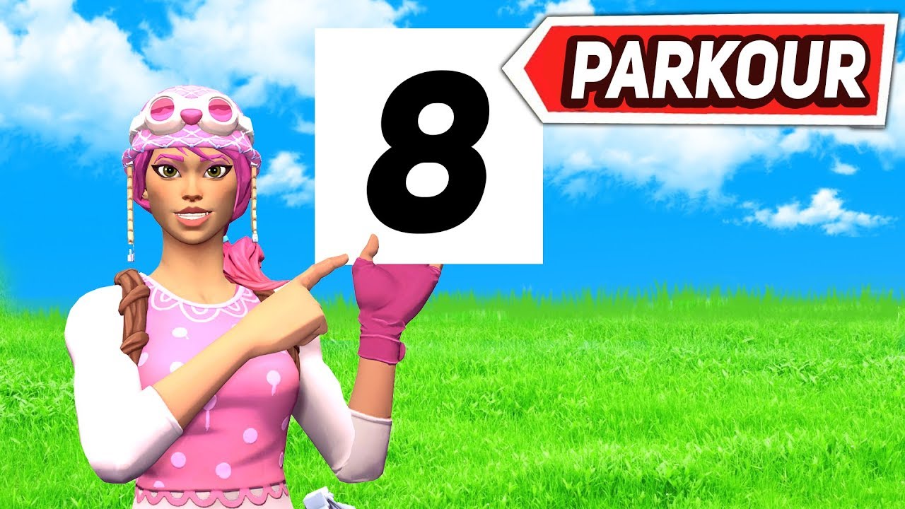 *NUMERO MUERTE PARKOUR 100 NIVELES FORTNITE CREATIVO
