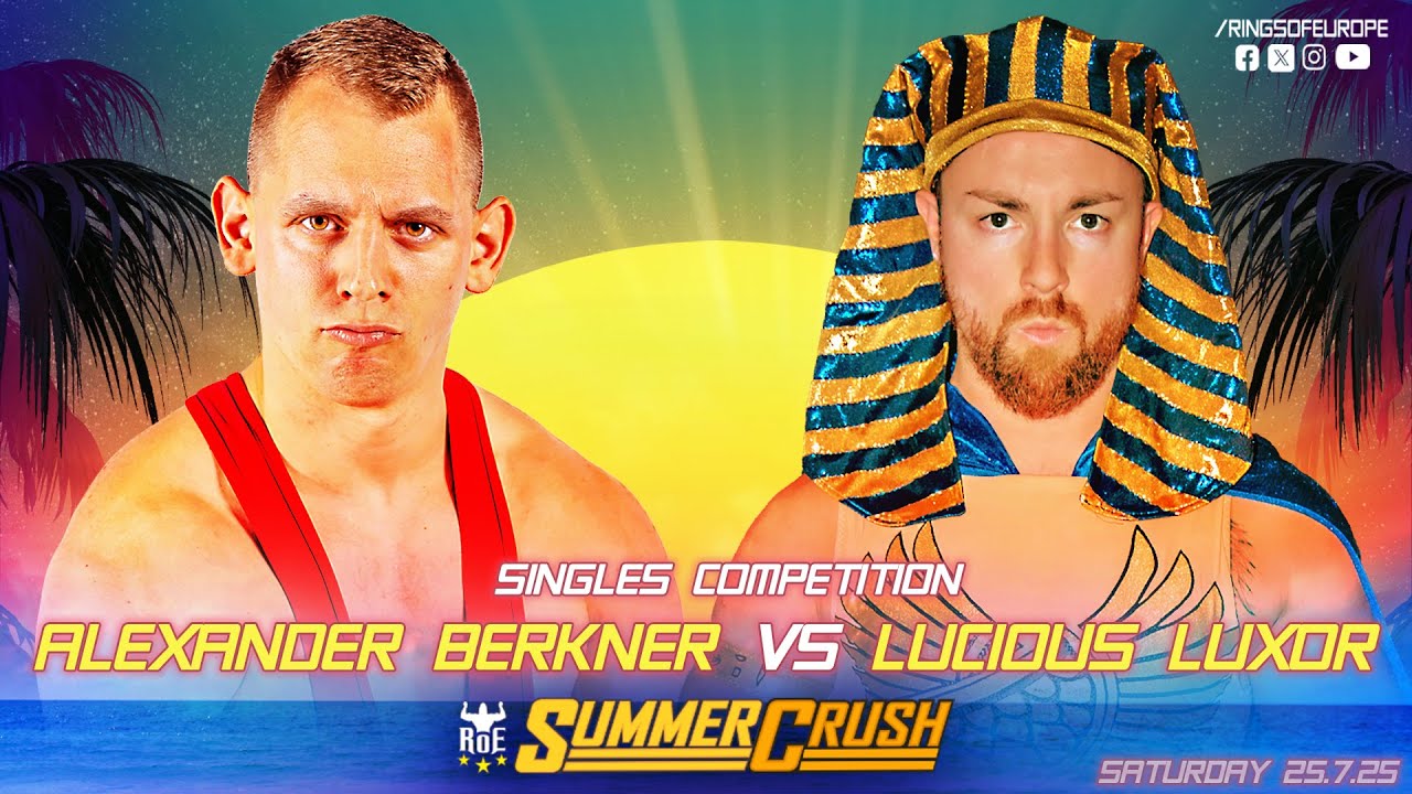 Alexander Berkner vs. Lucious Luxor - SC 25 ★ RoE Wrestling