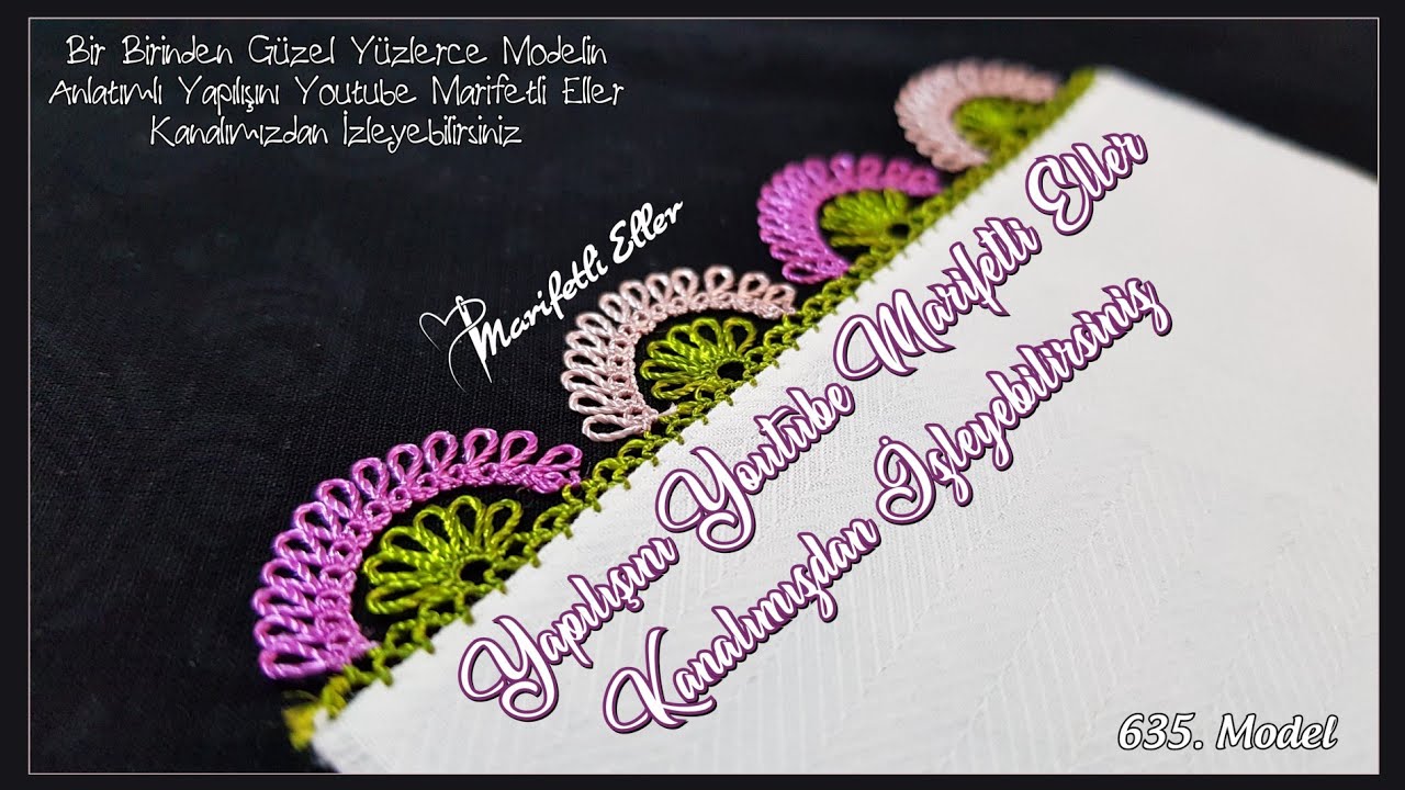Hemen Kendinize Yapmak İsteyeceğiniz Muhteşem Bir Modelin Anlatımlı Yapılışı | 635. Model