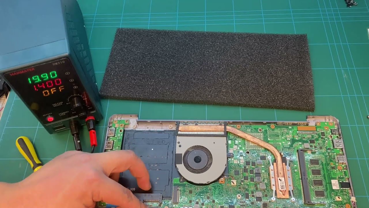 asus vivobook 14 S14 x411UA not power on motherboard repair