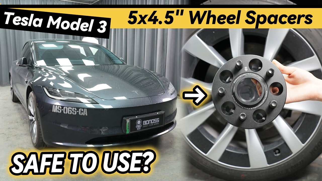 Are 5x4.5'' Wheel Spacers Safe on Tesla Model 3?&ndash; 2025 Pro Tips (BONOSS)