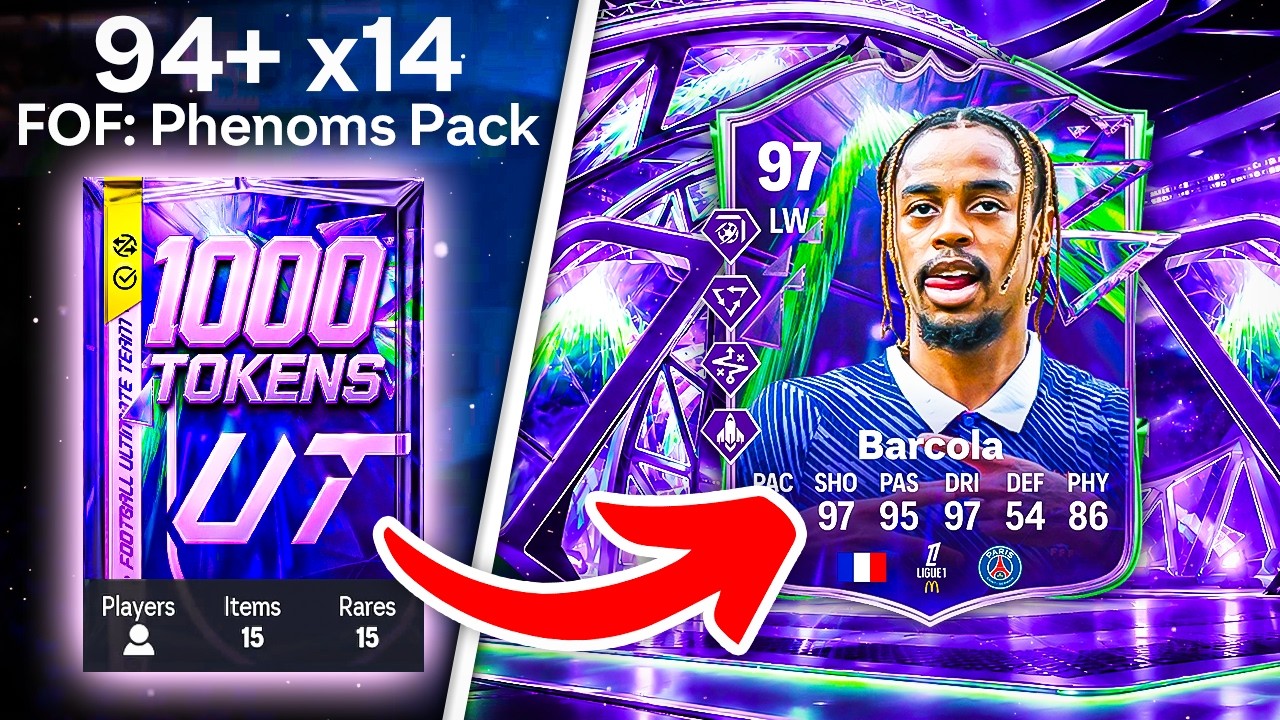 PACZKI 94+ x14 MIXED PHENOMS! 😲 FC 26 Ultimate Team