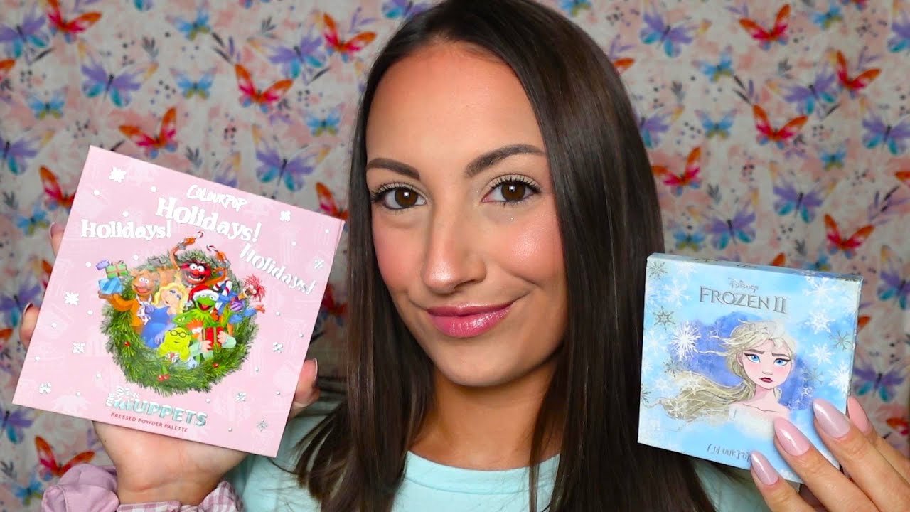 ASMR Swatching Every Eyeshadow in My Cutest Palettes ✌