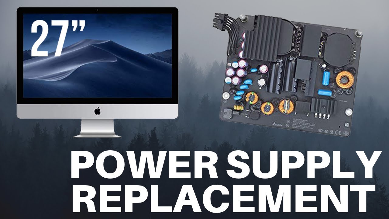 🔌🛠️ 🖥️ Замена блока питания iMac 27