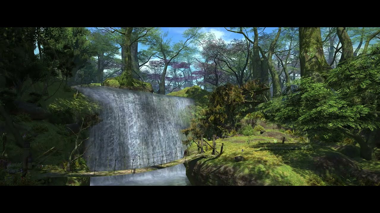 Final Fantasy XIV - Life in Eorzea - Larkscall - Ambient Music and Sounds