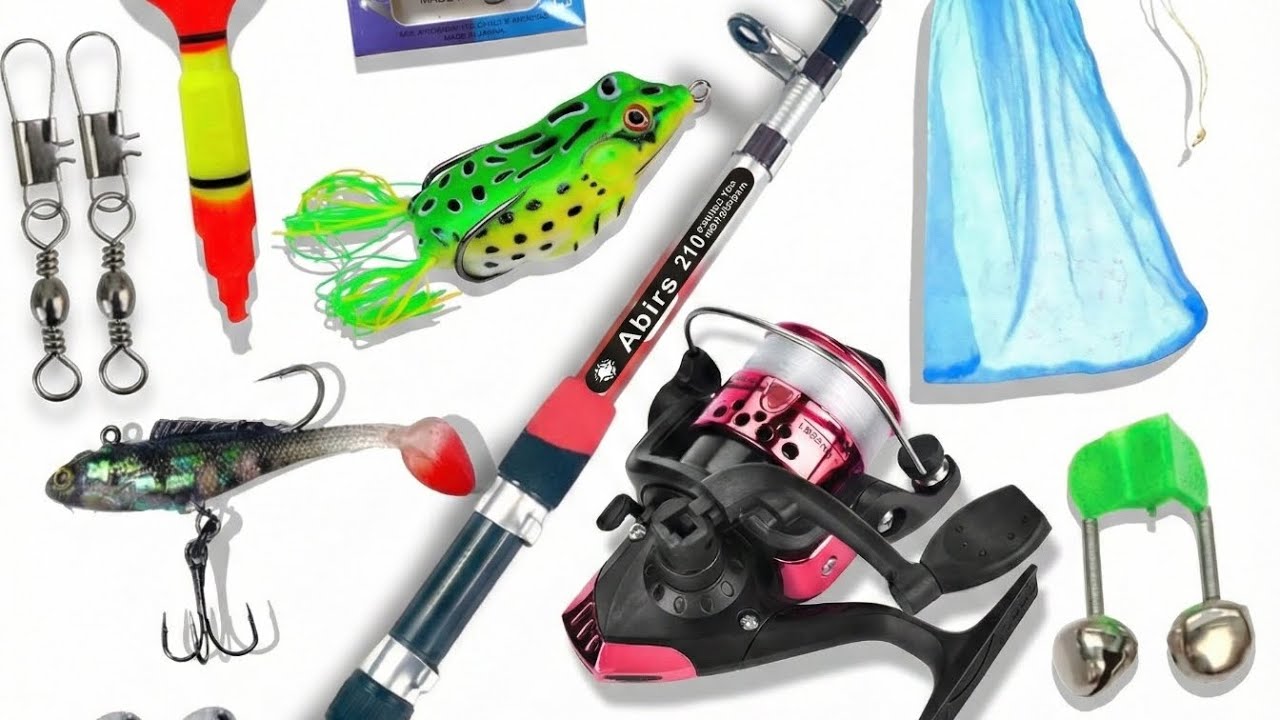 Abirs fishing rod set