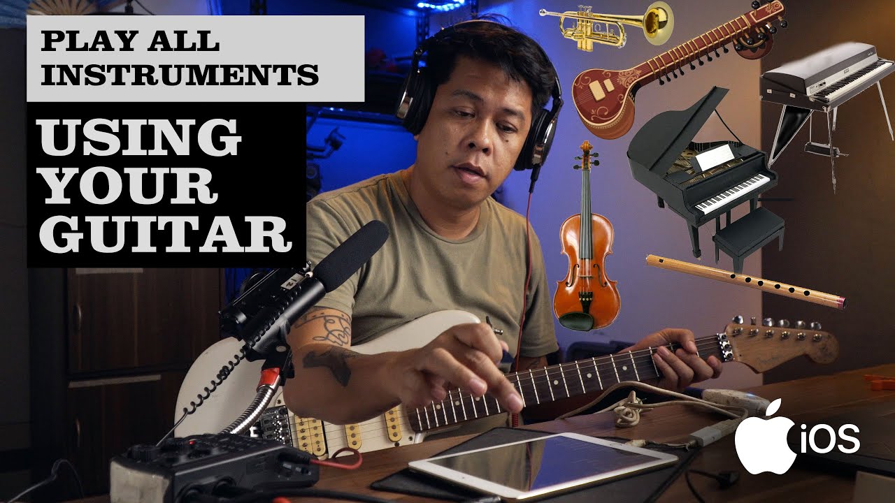 Midi Guitar 2 + Sampletank — Как это сделано — Приложение для iOS