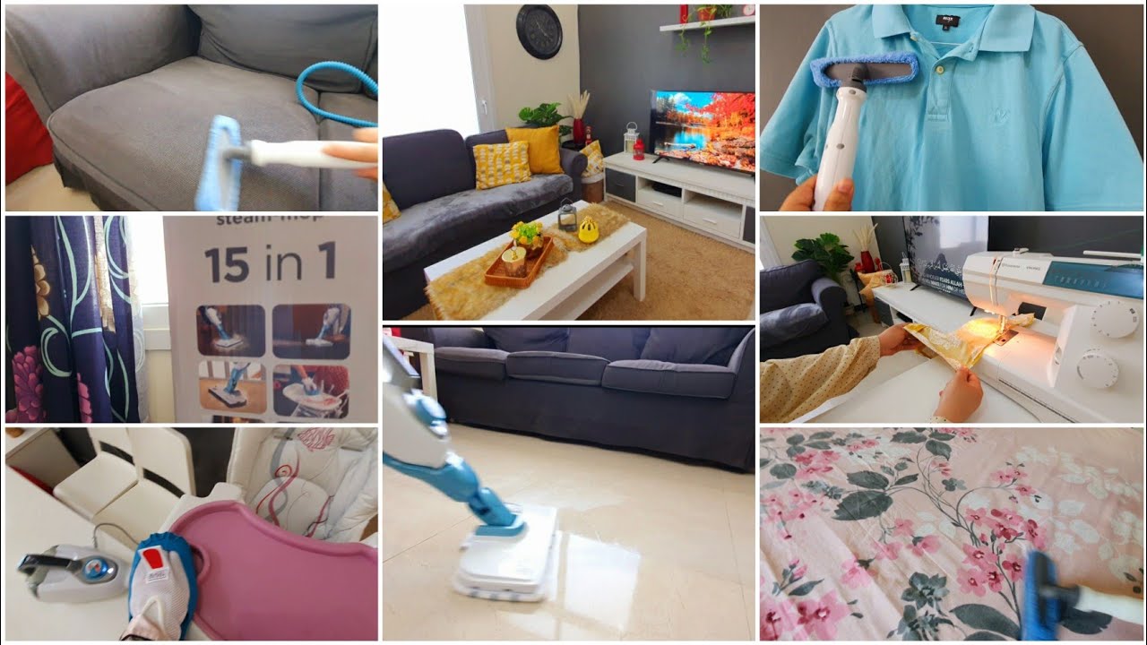 ممسحة البخار الكهربائية بلاك اند ديكر black and decker ١٥×١ ياتري تستاهل تشتريها رأيي فيها بكل صراحه