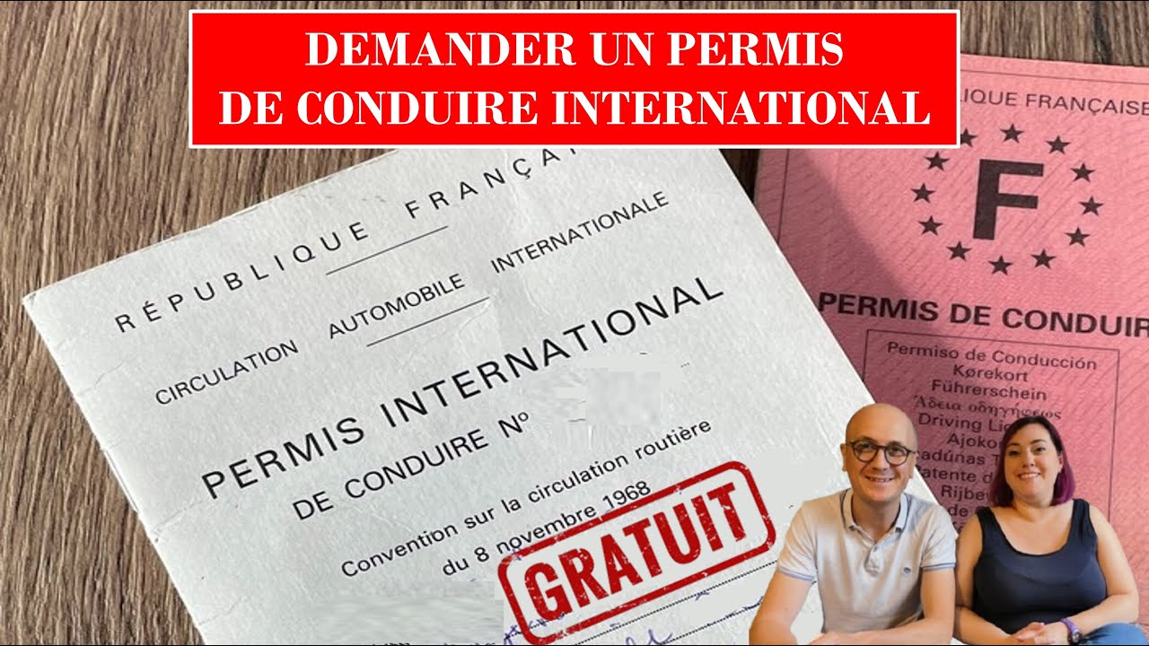 Demande de permis de conduire international (PCI) - En ligne et gratuit - Tutoriel