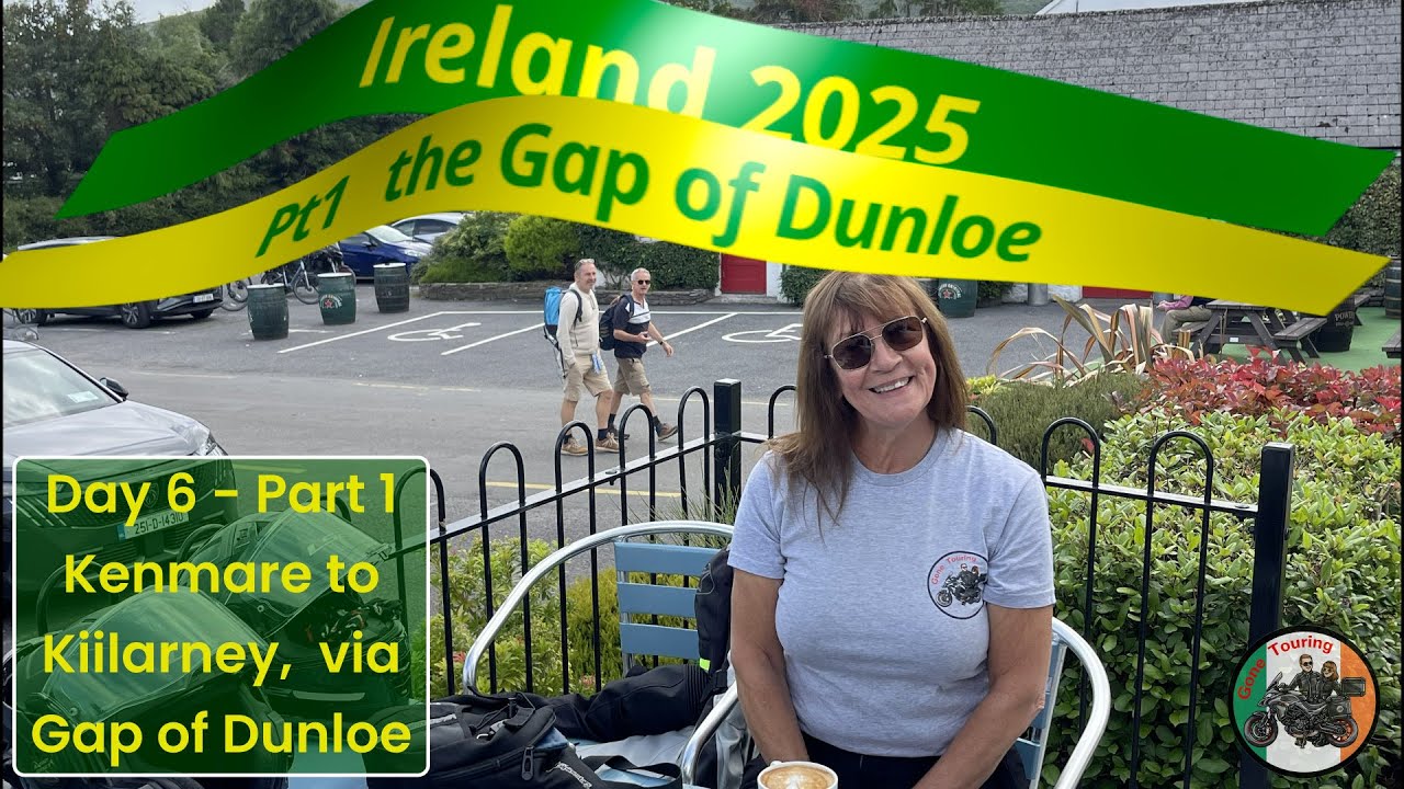 🏍 Day 6 Part 1 - Kenmare to Killarney via the Gap of Dunloe by Motorbike  🏍