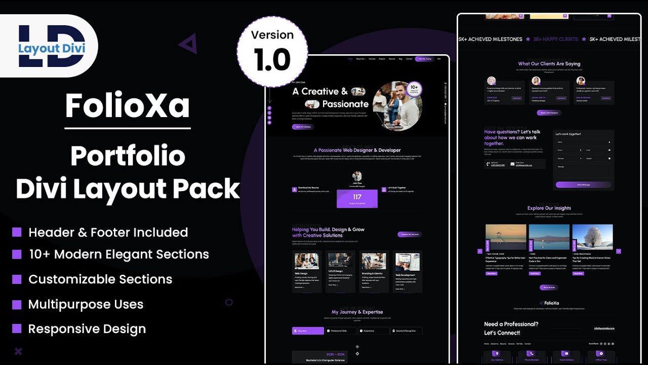 How to Install Personal Portfolio Divi Layout Pack | Step-by-Step Guide