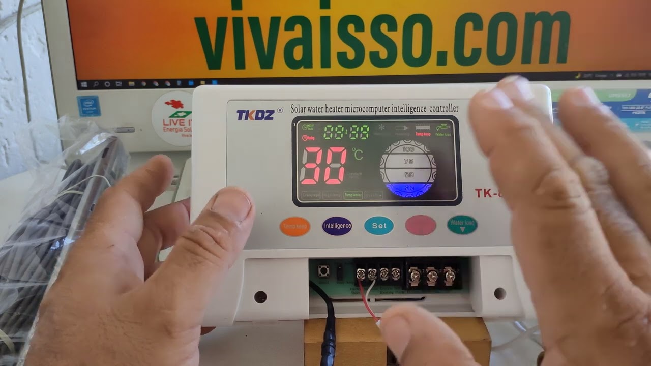 Configura&ccedil;&atilde;o b&aacute;sica inicial do Controlador Digital TK8A