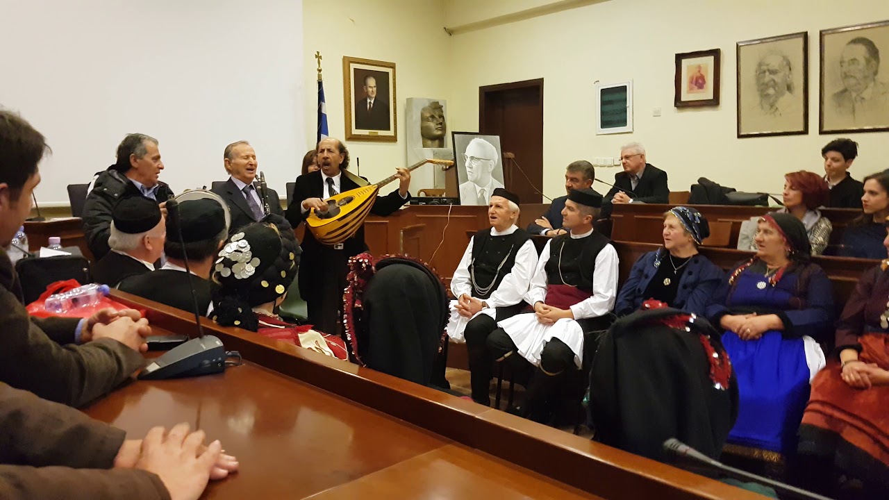 Η εκδήλωση προς τιμήν του Κώστα Καραπατακη 9/12/2017