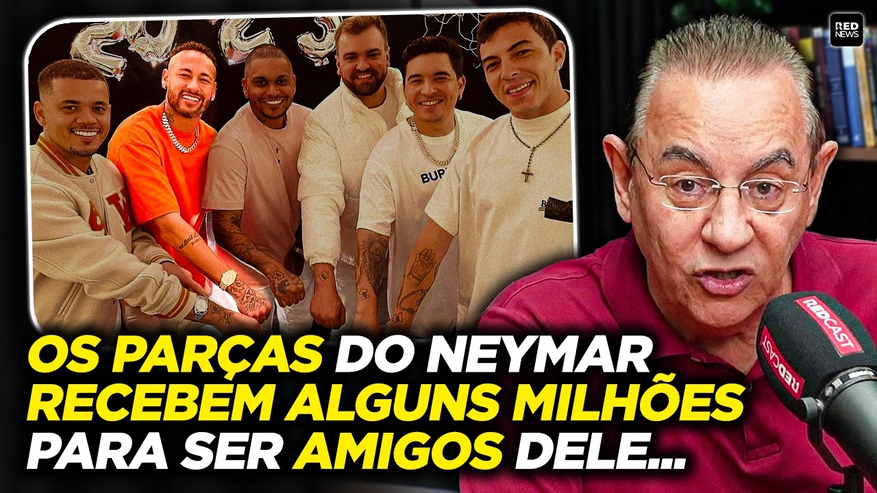 NEYMAR PAGA PARA TER AMIGOS? FLÁVIO PRADO + BRUNO PRADO...