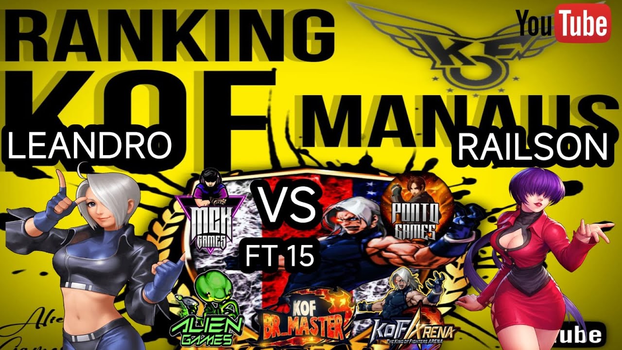 LEANDRO VS RAILSON FT 15 OFF LINE PELO RANK KOF AM.