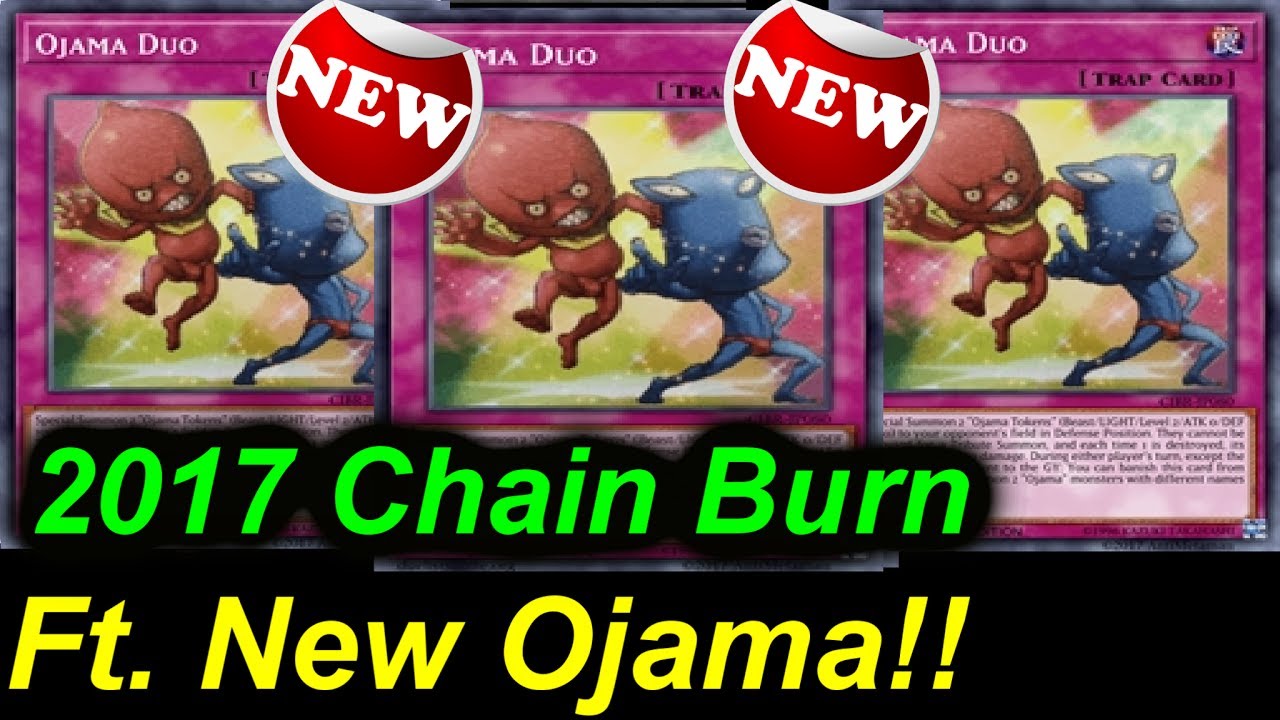 YGOPRO - Chain Burn Ft...New Ojama!!