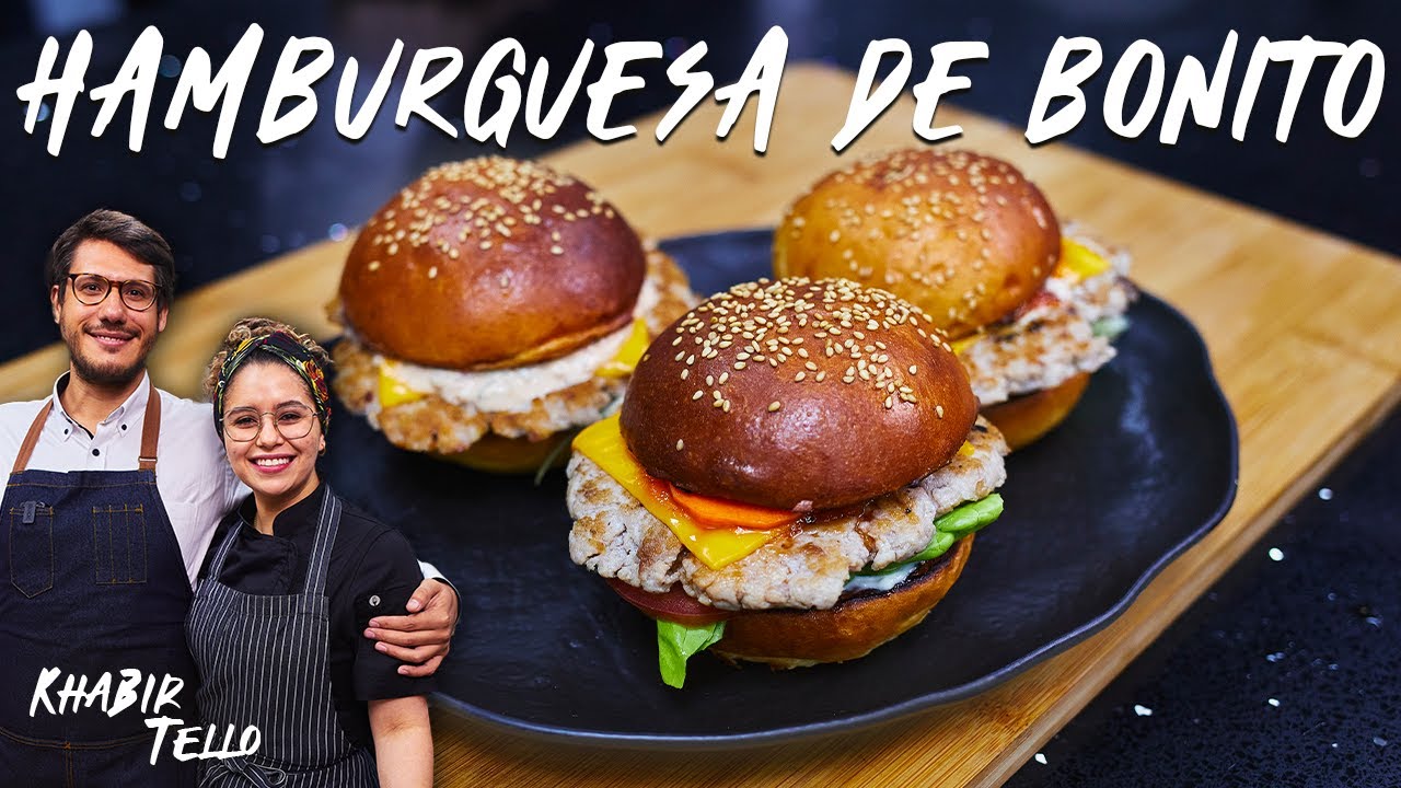 HAMBURGESA DE BONITO CON BRENDA DÁVILA | DEL MAR A TU MESA #KHABIRTELLO
