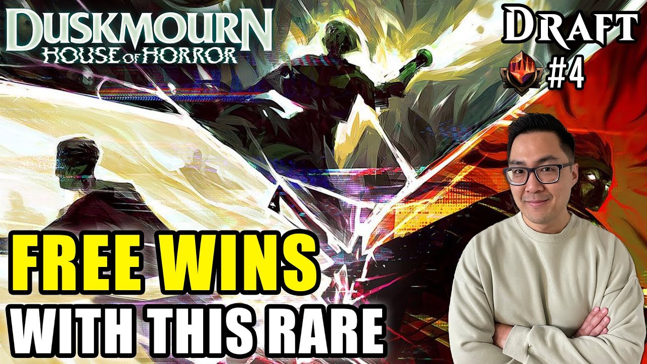 I Didn't Realize How Busted This Card Was | Duskmourn Draft | Mythic Rank 4 | MTG Arena