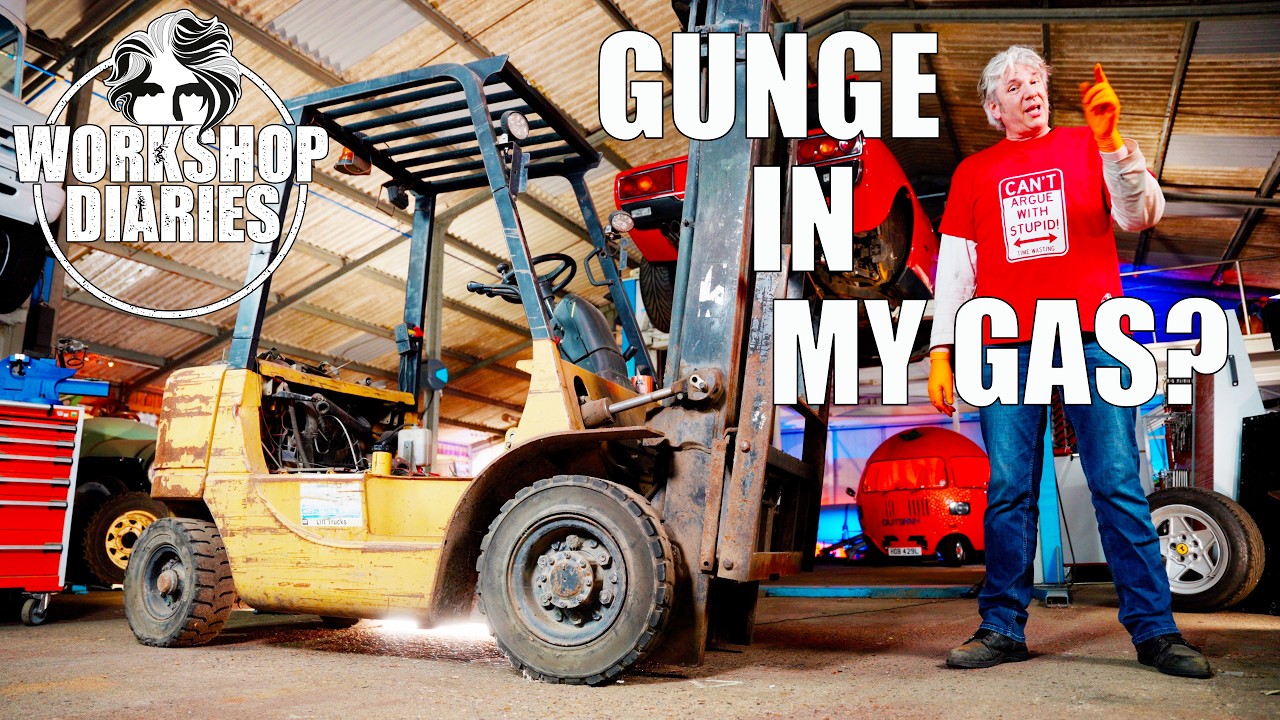 Making a Dead Forklift Run Again With Machine Shop Magic