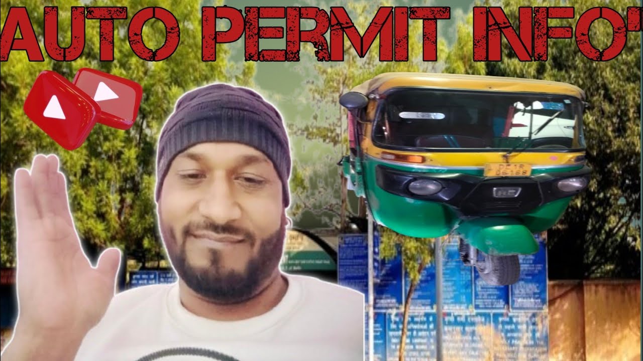 Auto Permit Ke Liye Authority Gaya | Delhi Auto Rickshaw Driver Life