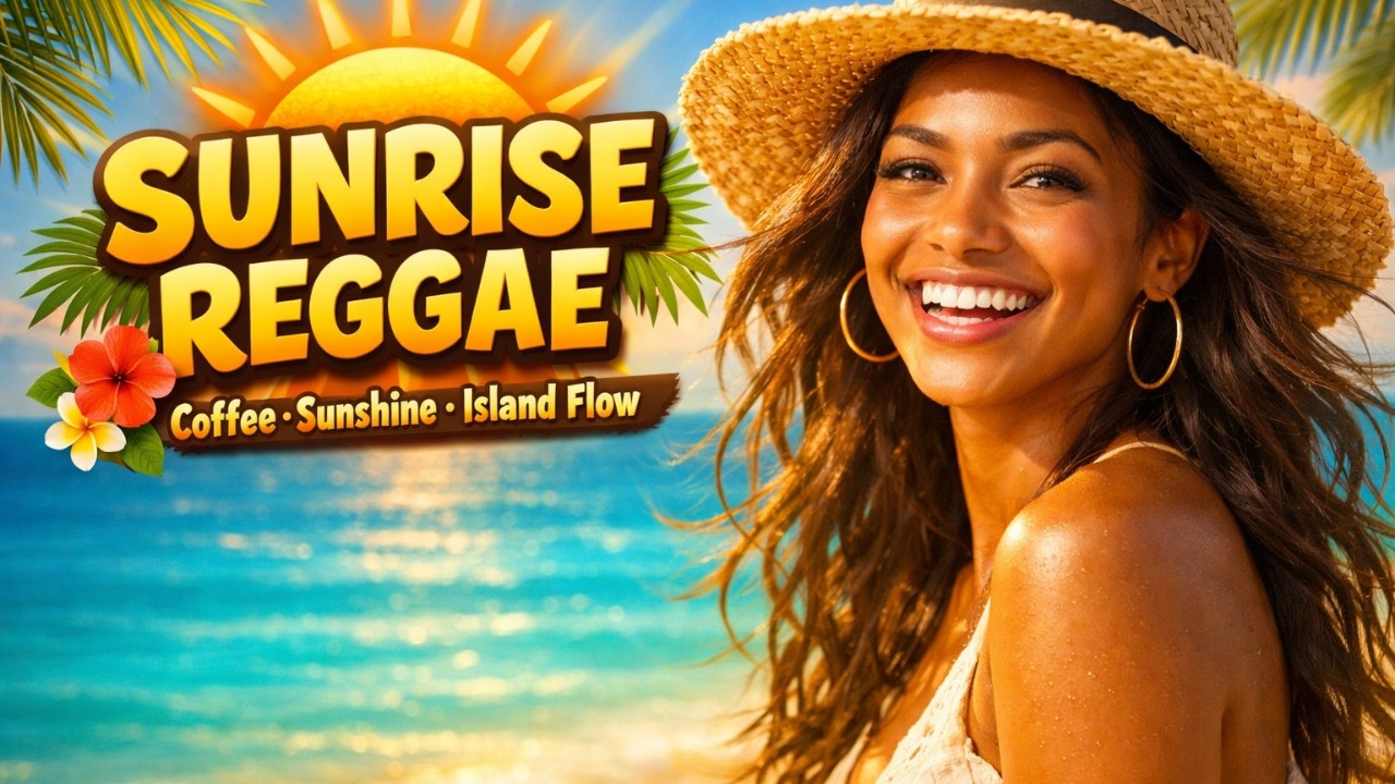 Morning Island Reggae ☀️Tropical Sunrise Reggae ☕ Coffee, Sunshine, Smooth Flow & Tropical Flow