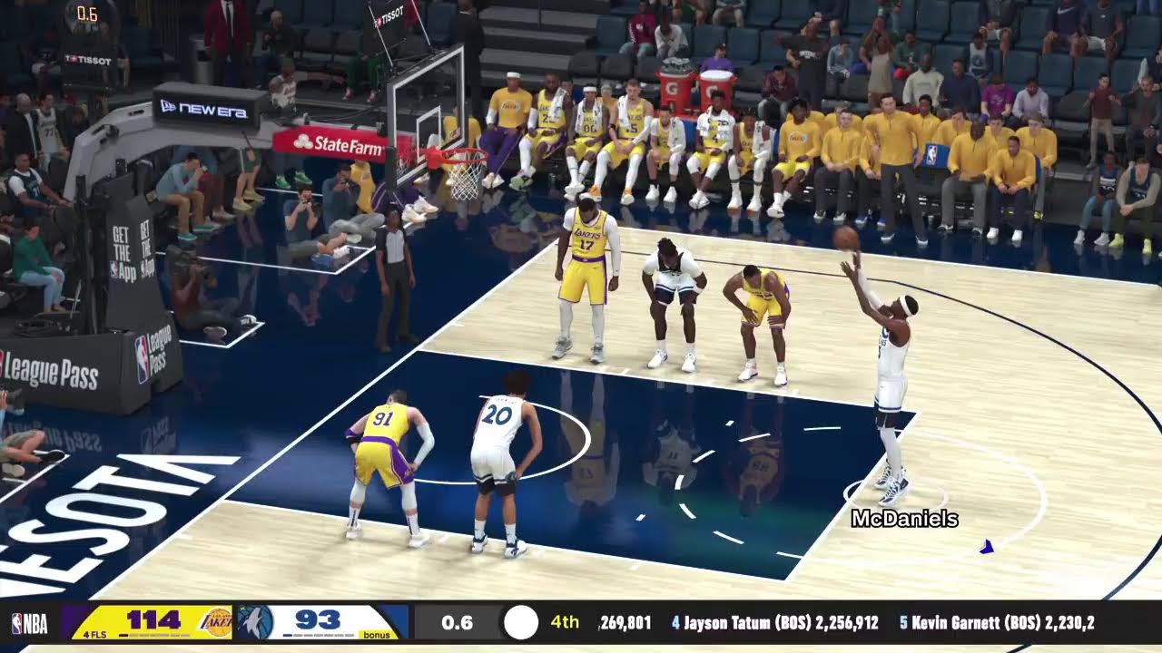 NBA 2K26 | Lakers @ Timberwolves