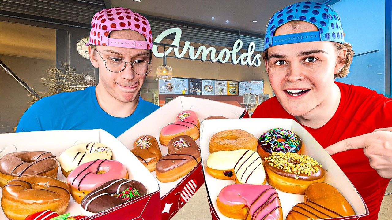 KAIKKI ARNOLDSIN DONITSIT!