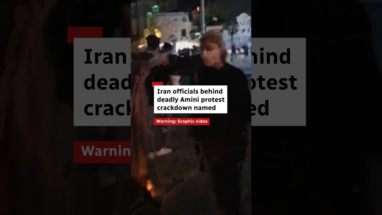 Iran officials behind deadly Amini protest crackdown named