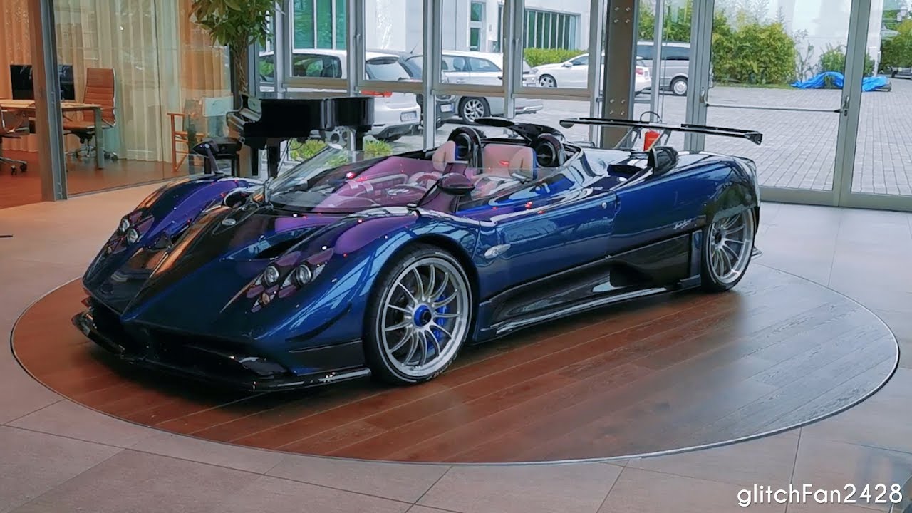 USD$17.5 Million Pagani Zonda HP Barchetta on a Turntable