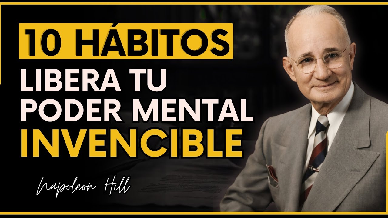 10 HÁBITOS Mentales de Personas INVENCIBLES | Napoleon Hill