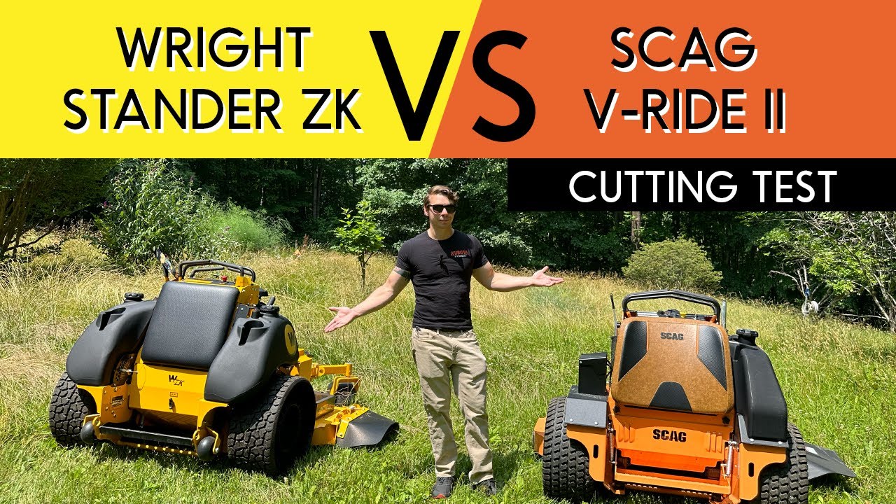 Cutting Test: Wright Stander ZK VS SCAG V-Ride II