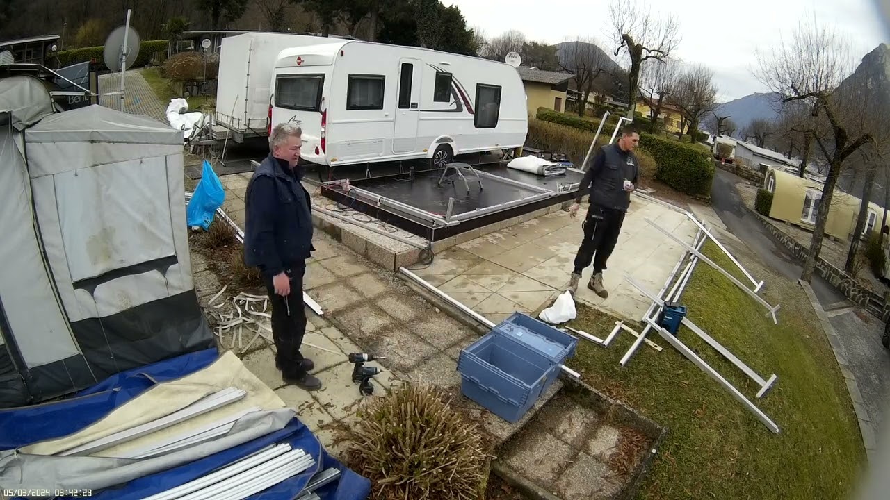 Ons nieuw plekje op camping Darna