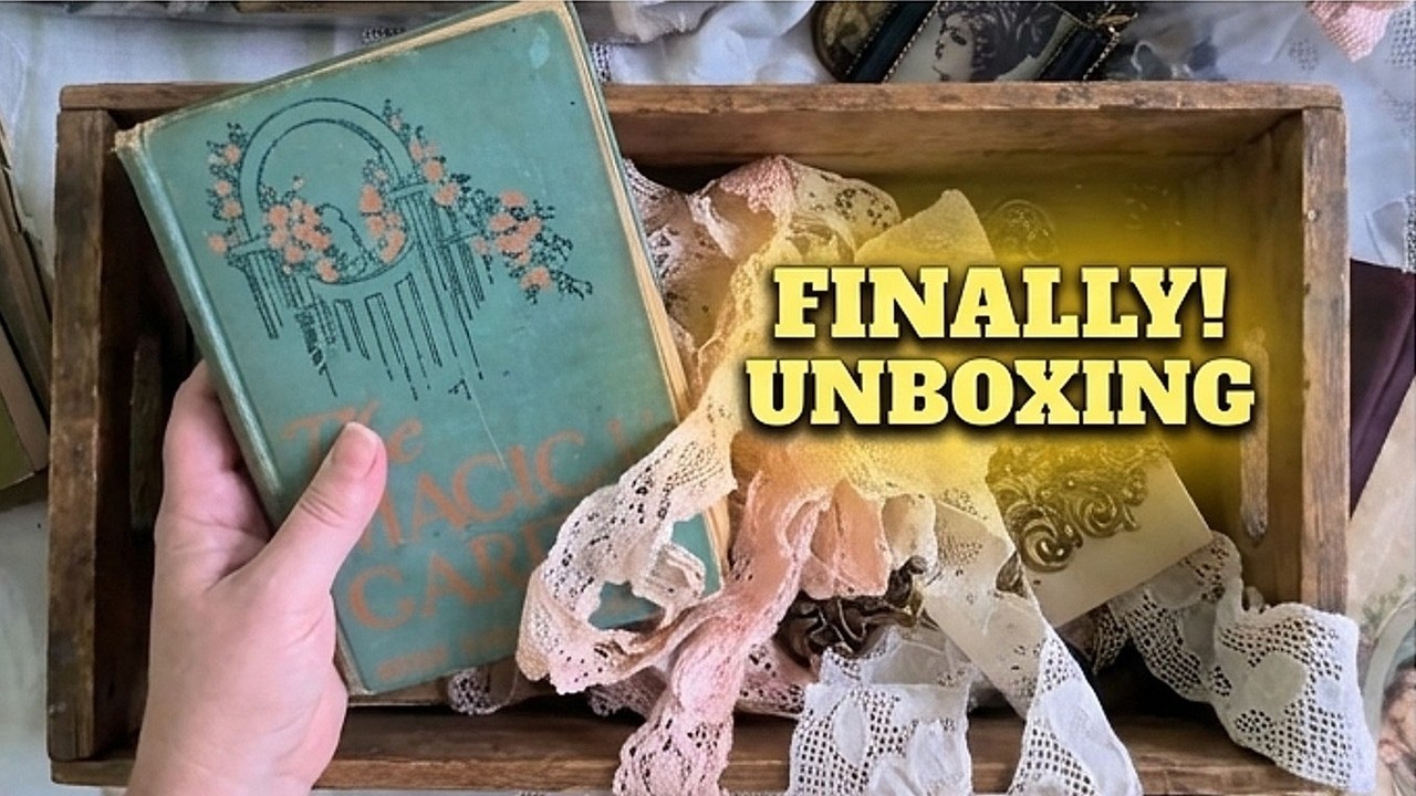 My First Junk Journal Haul | Vintage Treasures & Antique Finds