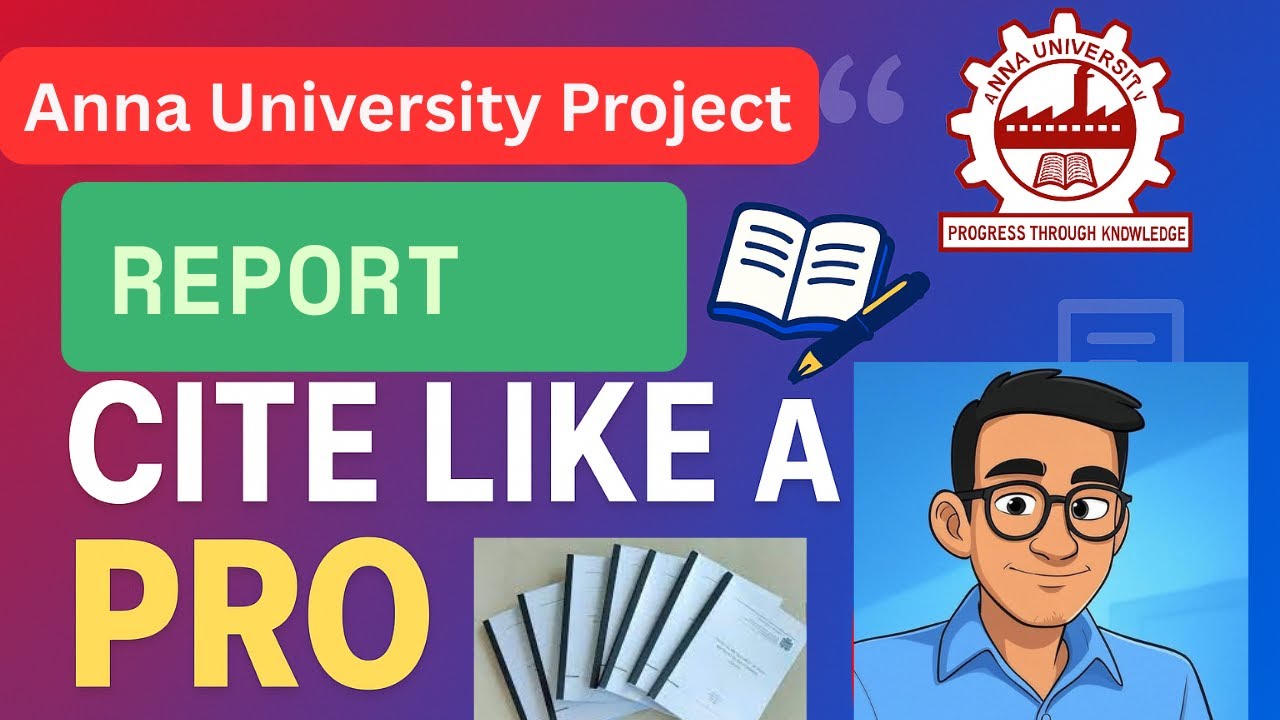 Anna University Format | Report-ல் Citation சேர்ப்பது எப்படி? (Quick Guide) 🔗Template in description