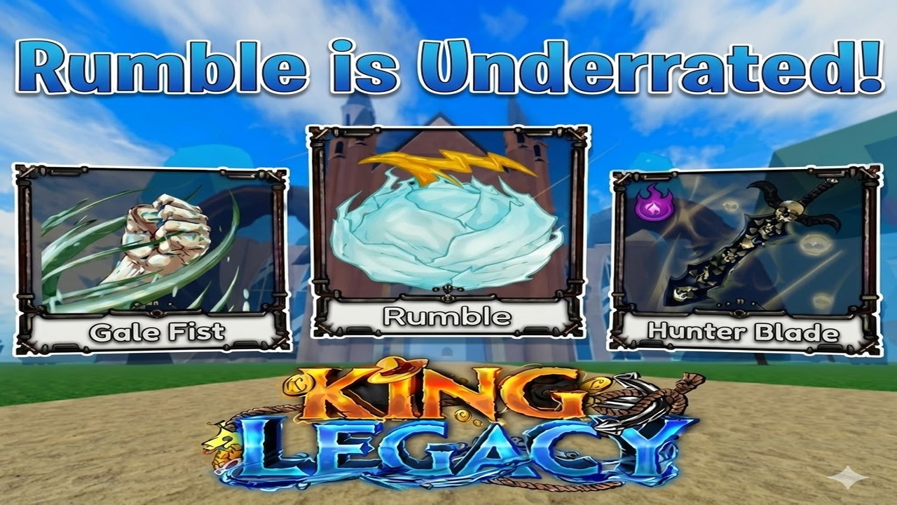 Rumble V2 is Too good For PvP ⚡ King Legacy UPD 10