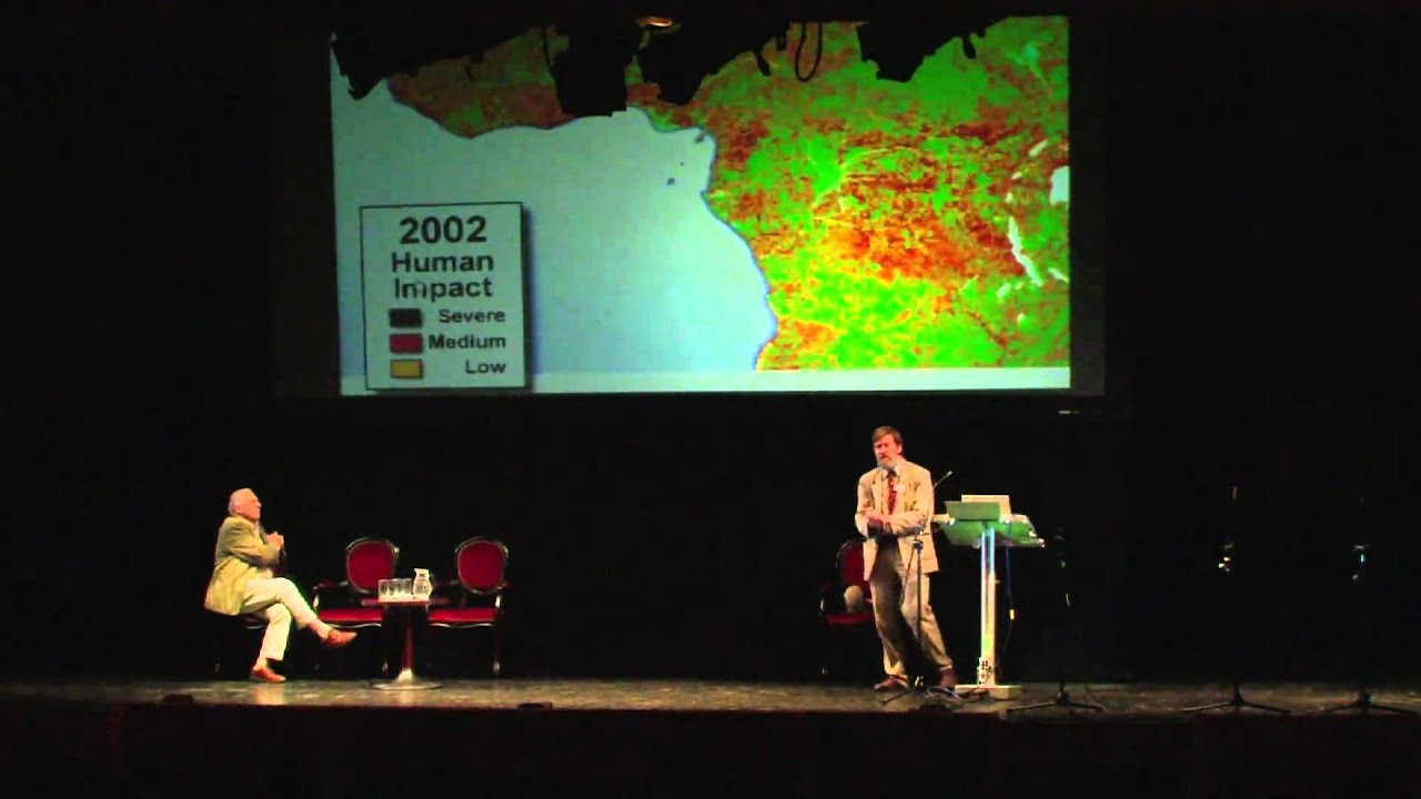 Ian Redmond at Hope 4 Apes introduced by Sir David Attenborough