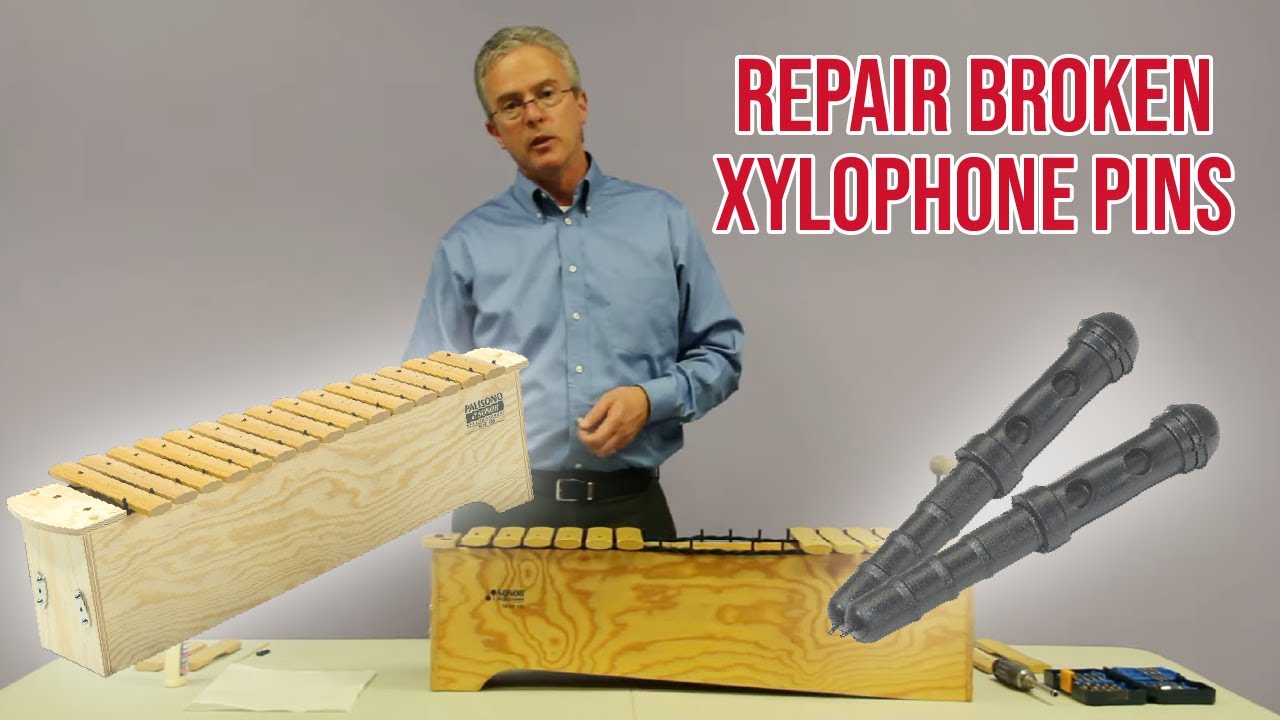 How to Repair a Broken Xylophone Pin: SONOR and Studio 49