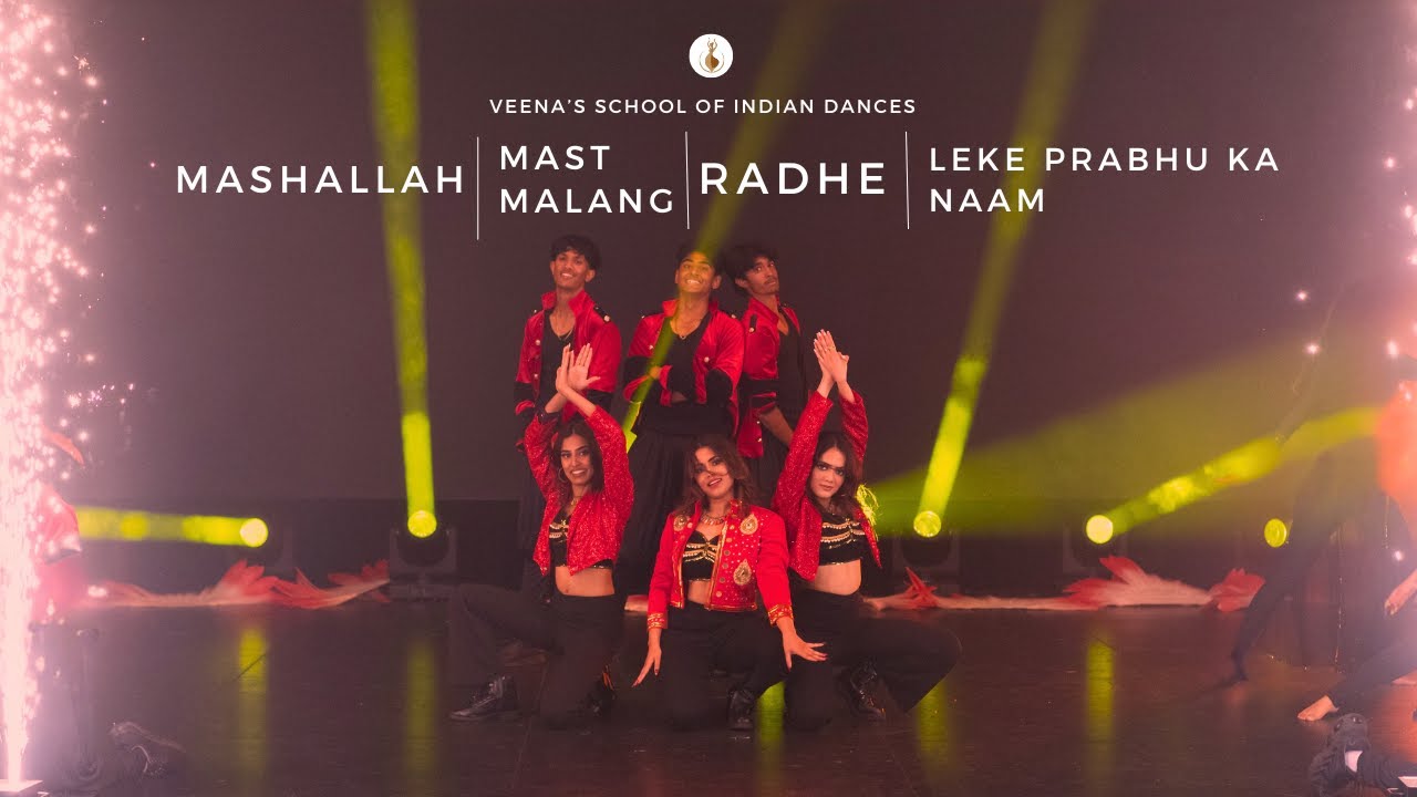 Mashallah x Mast Malang x Leke Prabhu | Taal 2024 | Veena's School of Indian Dances