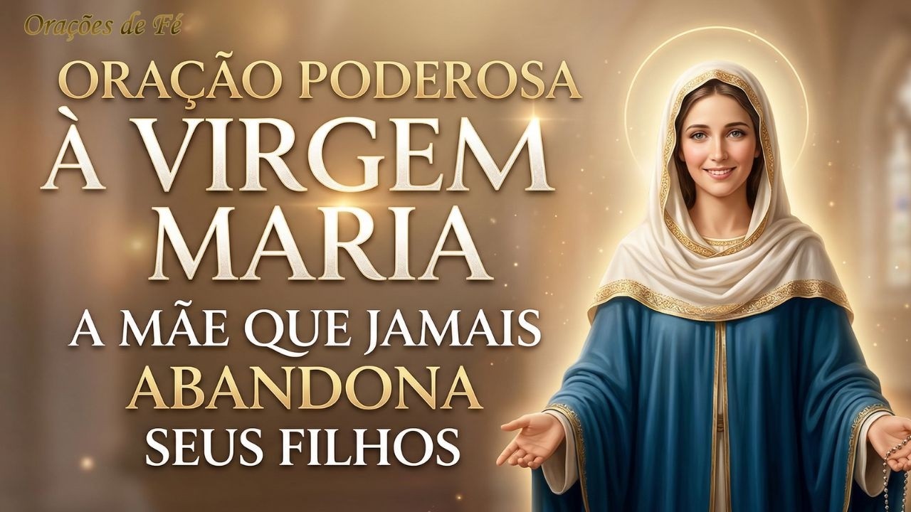 Oração Poderosa à Virgem Maria – A Mãe que Jamais Abandona Seus Filhos