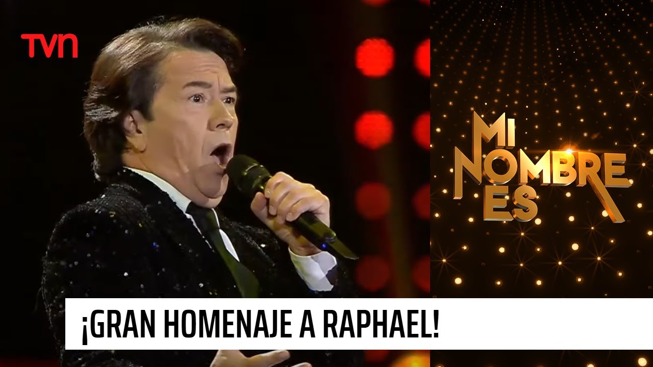 El gran homenaje realizado hacia Raphael en el inicio de 