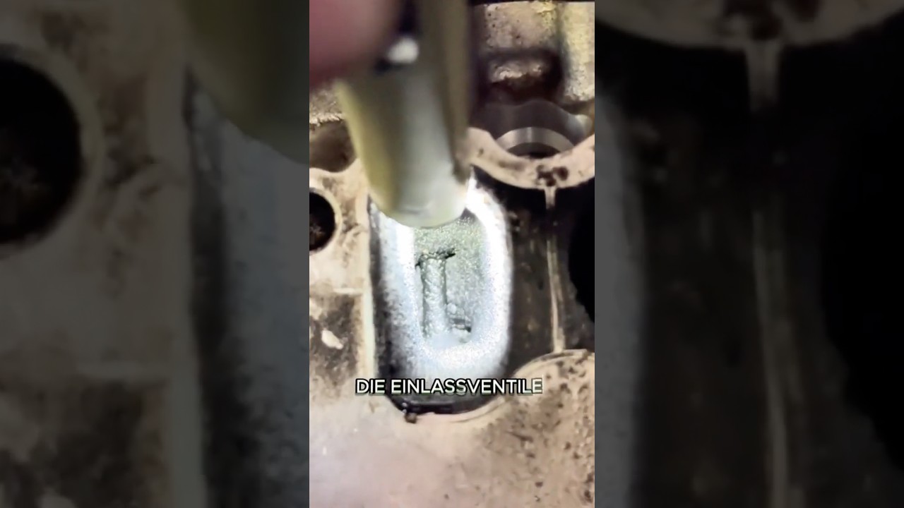 BMW N57 Walnussstrahlen Einlasskanalreinigung #kfz #bmw #mechanic #automobile