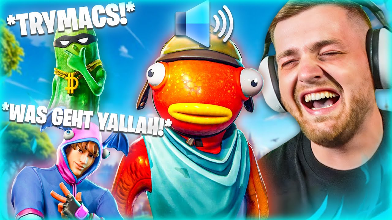 😂😱OFFENER SPRACHCHAT in FORTNITE ist ja so ein FIEBERTRAUM! | Trymacs