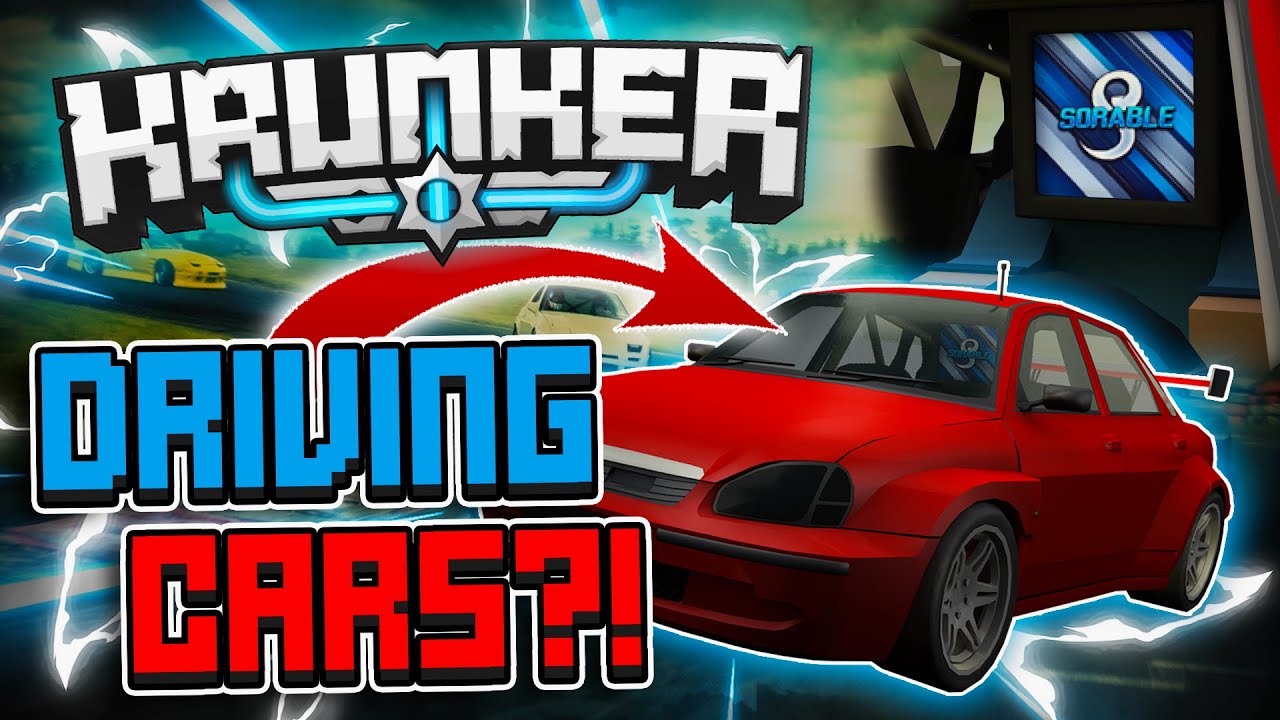 they added CARS into Krunker?.. (INSANE)