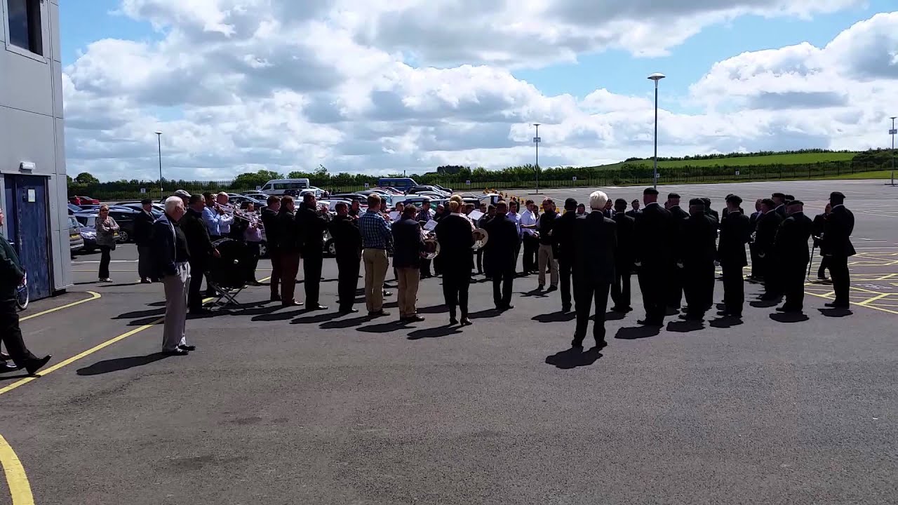 Watch the Rifles Band & Bugles and Veteran Buglers Rehearse