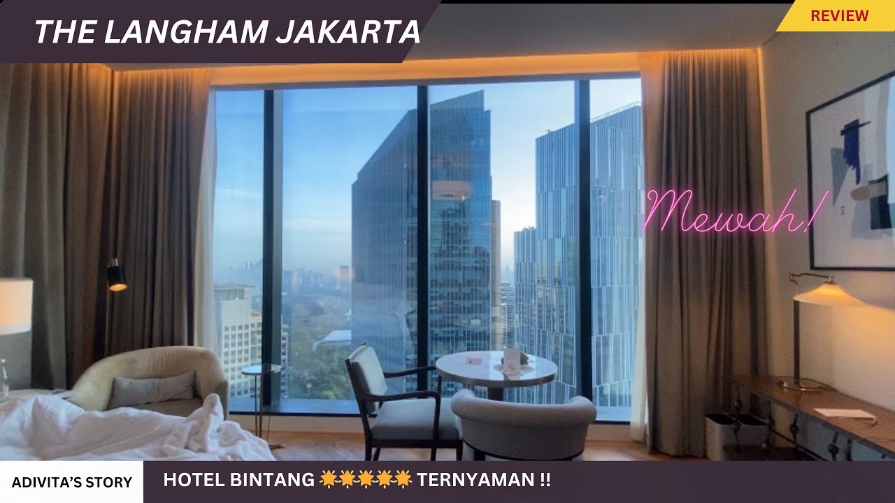 Mewah banget ! Intip isinya The Langham Jakarta tipe cityscape deluxe king room !! #review #hotel