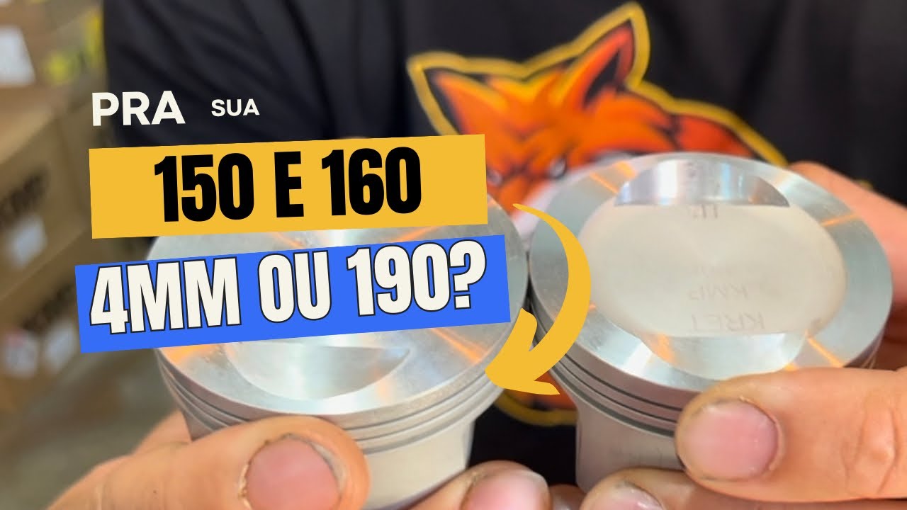TUDO SOBRE O KIT190 E 4MM NA 160 E 150
