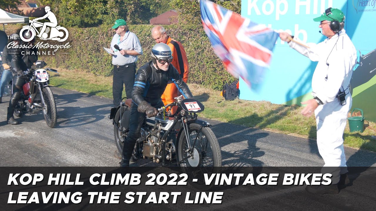 Kop Hill Climb - Vintage Motorcycles (1915-1930) - Sunday, 25 September 2022