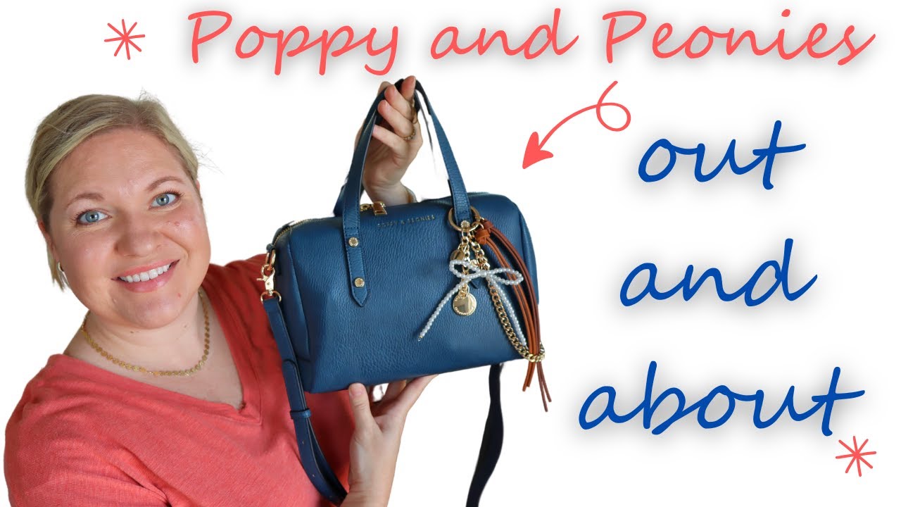Poppy and Peonies Out and About Purse Review