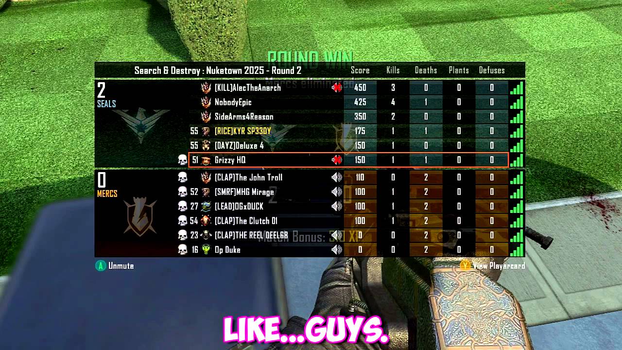 Black Ops 2 - Fun Times with The Crew!  (Ice Cream Argument, Weather Reporter, and More!)
