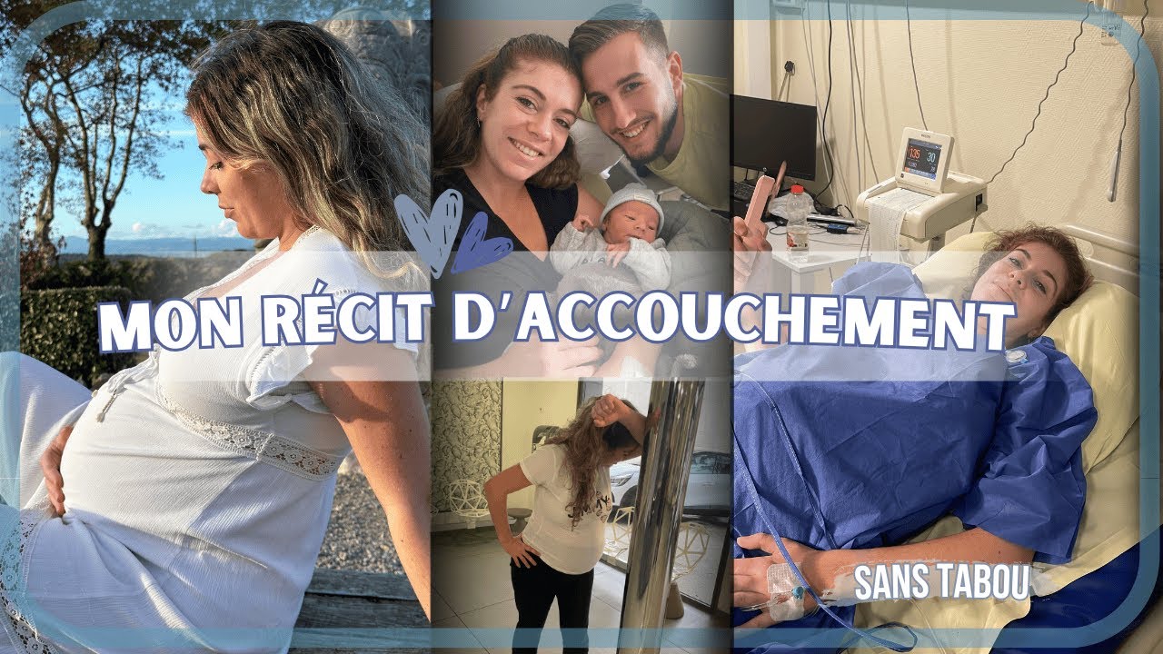 Mon récit d'accouchement positif (je n'ai poussé que 3 fois) 😱😍